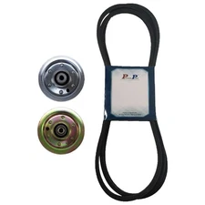 42" Mower Deck Idler Pulleys And Belt 532174883 131494 173436  532173438