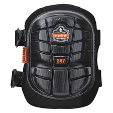 PROFLEX BY ERGODYNE 347 Knee Pad,UNIV,Clip,Black,PR 53PZ83
