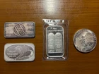 4 Biblical Silver: 2 Israel, Ten Commandments & Noah