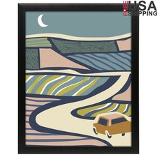 24x30 Poster Frame Sleek Design Easy Install Vertical Horizontal Showcase Art US