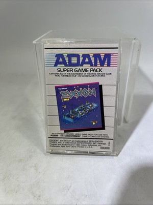 Zaxxon Adam Super Game Pack Cassette (Coleco Vision / Sega, 1984) #ML