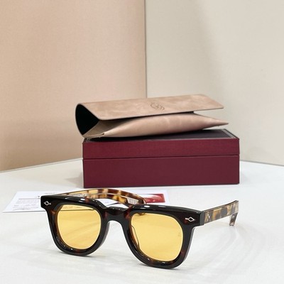 Jacques Marie Mage VENDOME-EPOXY Unisex Eyeglasses Havana/Yellow
