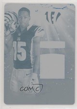 2017 Rookies & Stars Star Search Printing Plate Cyan 1/1 John Ross III #1 0c6