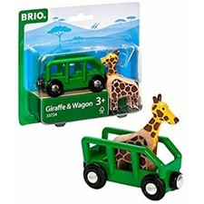 BRIO WORLD Giraffe and Wagon 33724