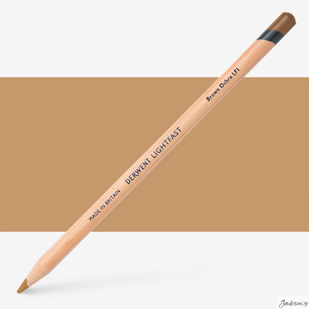 Derwent Lightfast Colour Pencil Oil Based Brown Ochre For Drawing