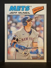 2026 Topps Heritage #54 Jeff McNeil METS
