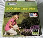 Suncast Eco Quick Edge Interlocking Lawn Edging with 40 6 Inch Sections 20 Feet
