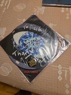 Def Leppard Make Love Like A Man Picture Disk Signed Rick Savage