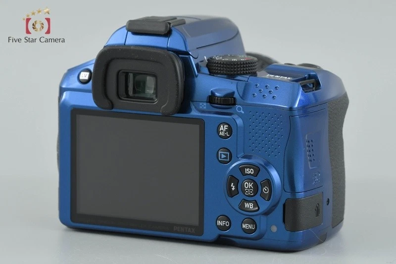 Cámara réflex digital PENTAX K-30 azul cristal 16,3 MP + SMC DA 18-55 mm f/3,5-5,6 AL Foto 3 de 4
