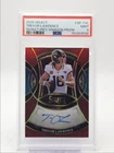 TREVOR LAWRENCE 2025 SELECT SIGNATURES MAROON PRIZM AUTO /75 PSA 9 Q2045
