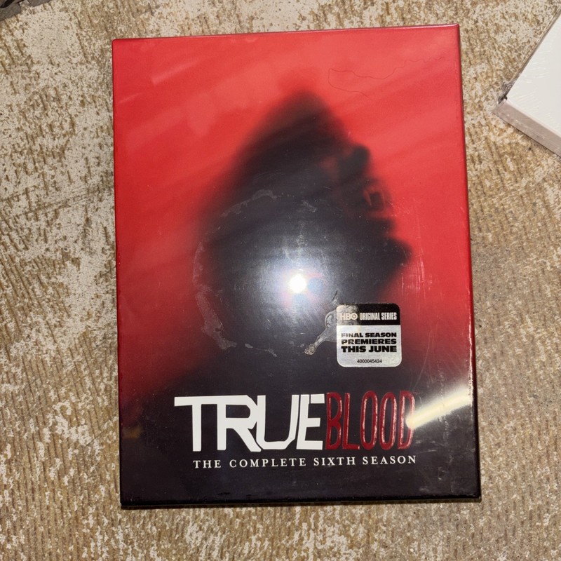 True Blood: The Complete Sixth Season (DVD, 2014, 4-Disc Set) 6 vampire NEW