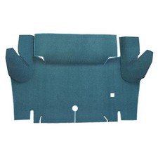 Trunk Mat For 1965-1966 Ford Mustang Convertible Trunk Floor Only Nylon