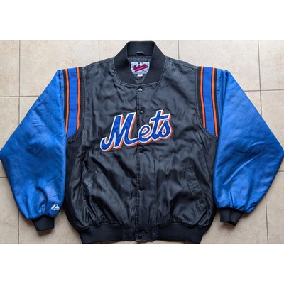 MLB ニューヨークメッツ　Majestic Mets ジャケット M Majestic Homebase Collection New York Mets Blue Windbreaker