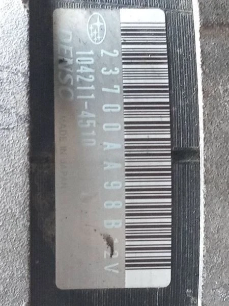 Alternator Fits 17-19 SUBARU IMPREZA 29477 - Image 4 of 4