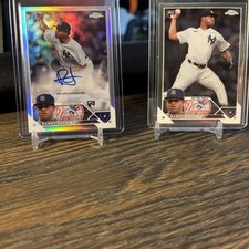 San Diego Padres Randy Vasquez 2 card RC lot W Refractor Auto /499