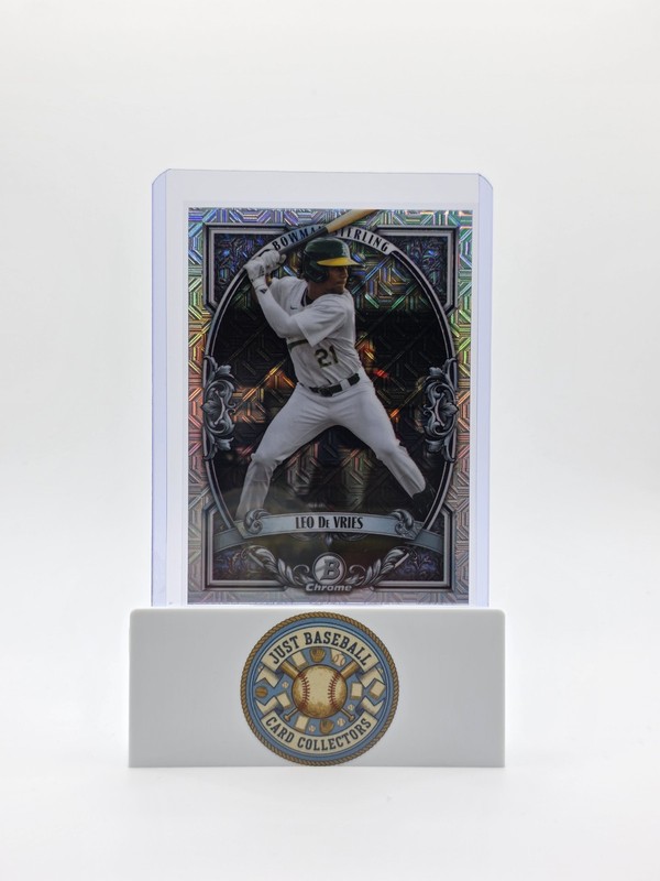 2026 Bowman Chrome Leo De Vries Bowman Sterling Mojo Refractor #BST-9