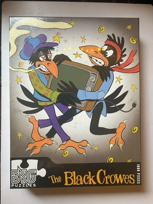 The Black Crows, 1000pc Jigsaw Puzzle, Bottleneck Gallery Exclusive New Sealed!