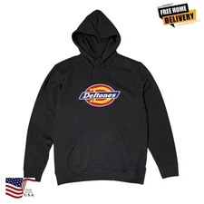 Deftones x Dickies Logo Collab Limited Edition Hoodie Unisex Streetwear Graphic
