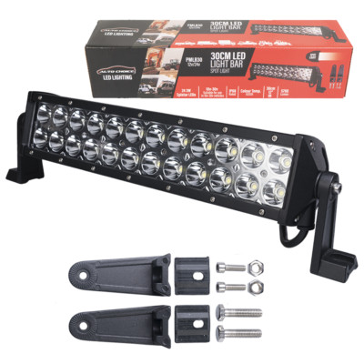 30CM Off Road Light Bar 24 3W Epistar LEDs 5760 Lumen 6000 Kelvin 30cm / 12 