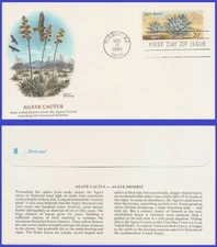 USA3 #1943 U/A FLEETWOOD FDC   Agave
