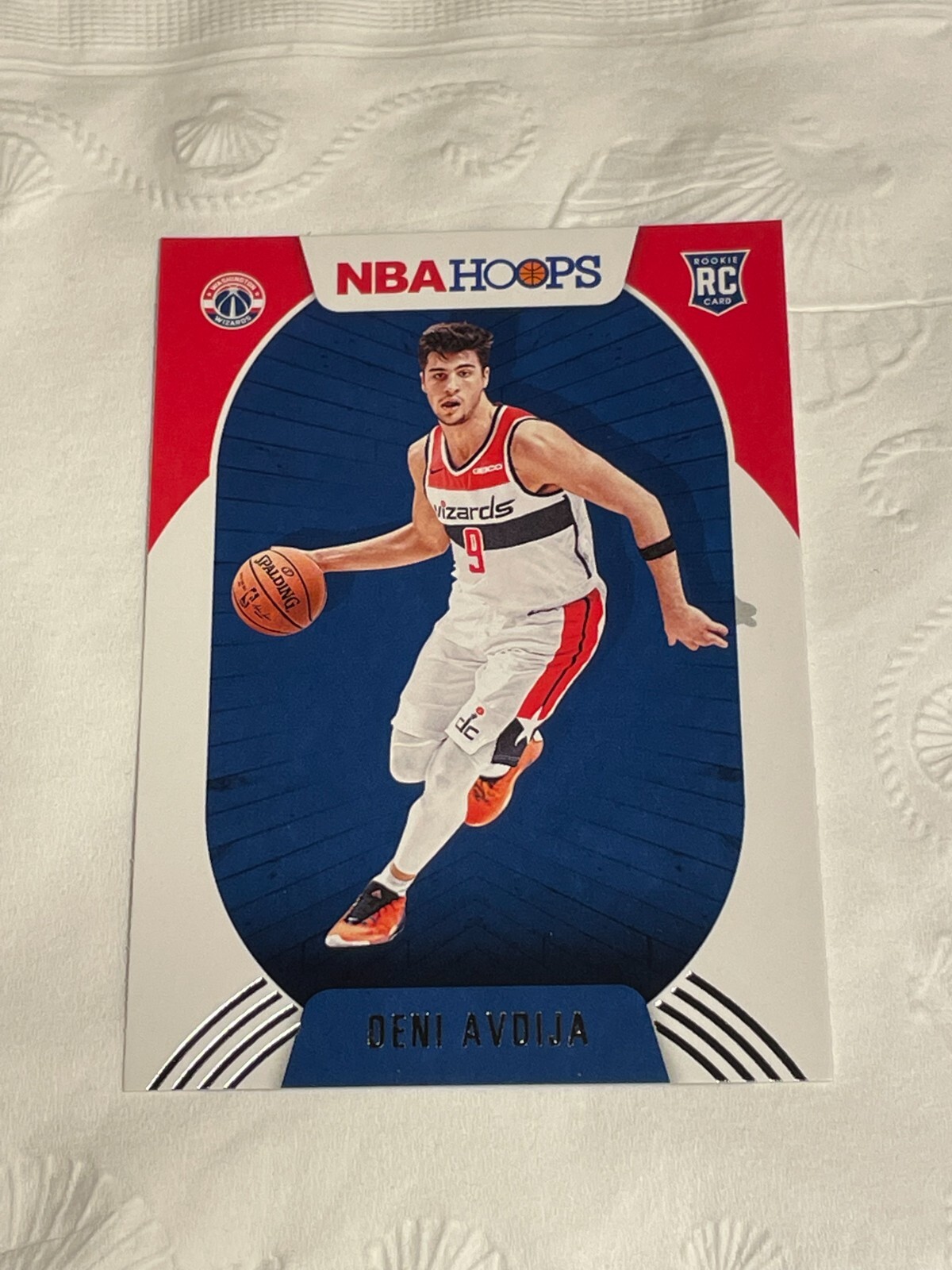 2020-21 Panini NBA Hoops #201 DENI AVDIJA RC Washington Wizards Rookie