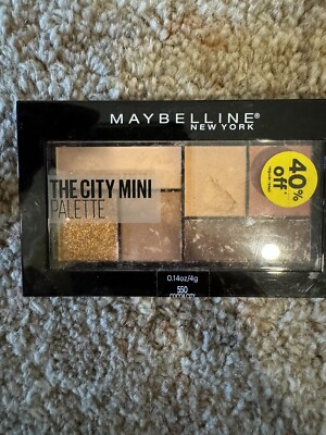 Maybelline New York The City Mini Eyeshadow Palette, Cocoa City, 0.14 Ounce