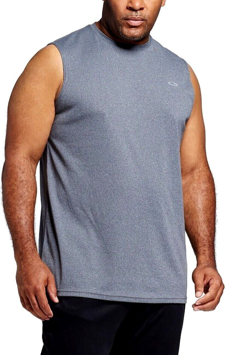 C9 Champion Men's Big & Tall Tech Sleeveless Shirt Charcoal