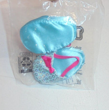 My Life As Doll Blue Satin Sequin Slippers Shoes for 18" Toy Accessory
