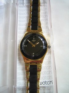 swatch black gold