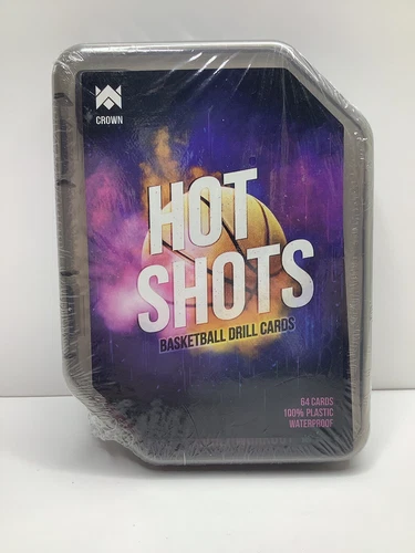 Hot Shots Basketball Drill Cards Deck for All-Around Training Skill Development