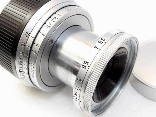 Leica Elmar M 5cm F3.5 Standard Prime Lens Leitz Germany Excellent from Japan - Picture 3 of 4