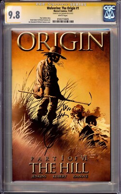CGC WOLVERINE: ORIGIN #1 -6 FULL SET NM/MT 9.8 2002 SIGNATURE SERIES JOE QUESADA
