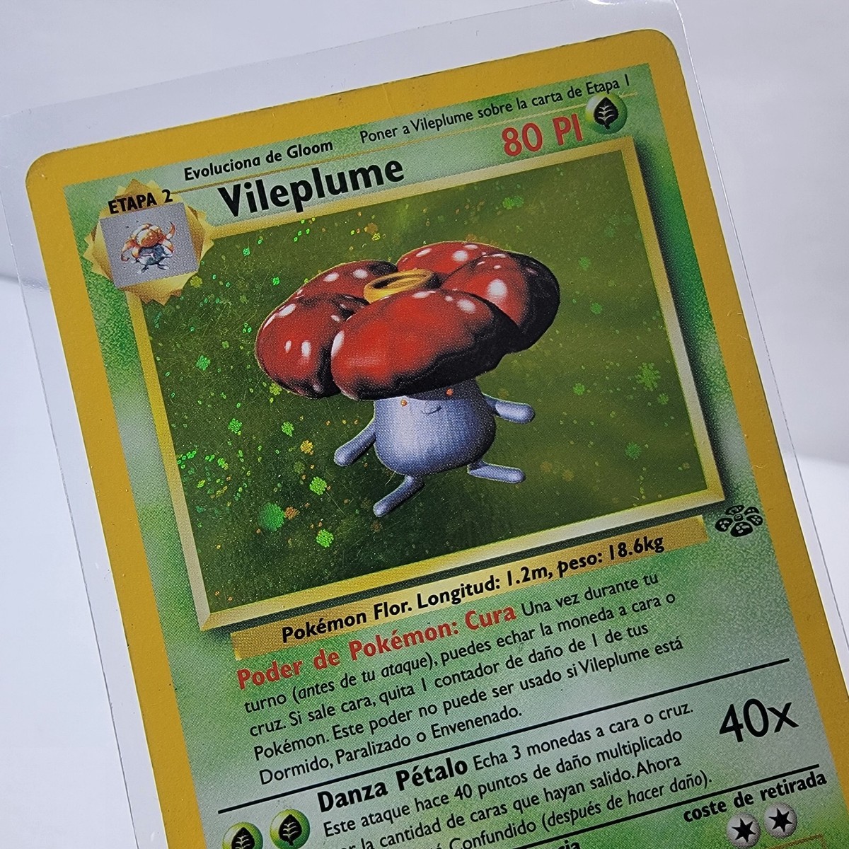 英語版初期　ポケモンカード　Vileplume holo　旧裏 1st Edition Vileplume Holo Rare - Jungle Set 15/64 - Vintage