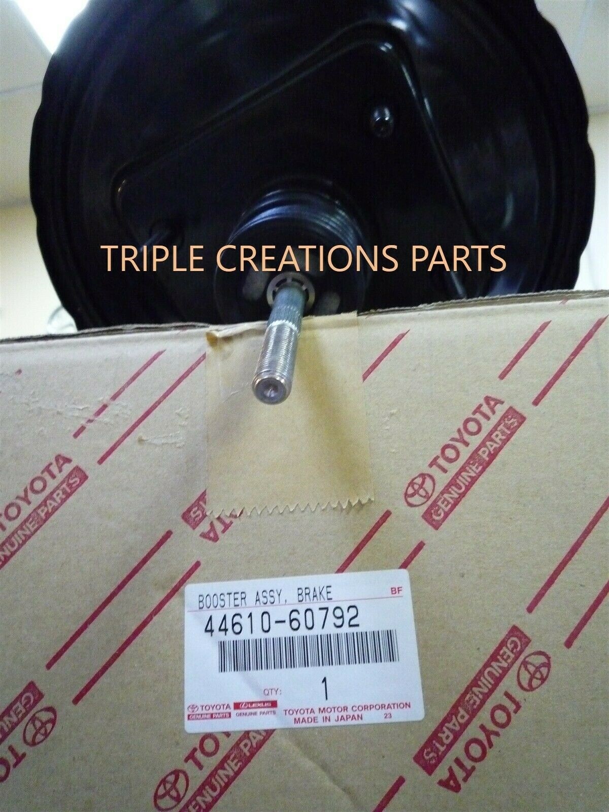 4461060792 GENUINE Toyota BOOSTER ASSY,BRAKE 44610-60792 OEM | eBay