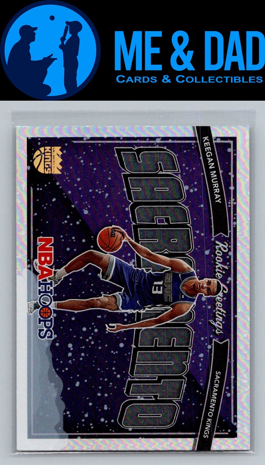 2022-23 Hoops Winter #4 Keegan Murray Rookie Greetings