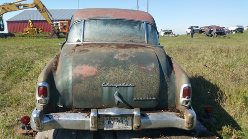 Rear Bumper & Plate Guards Chrysler Dodge Plymouth Mopar DeSoto 1952 1950-54 - Foto 6 di 12