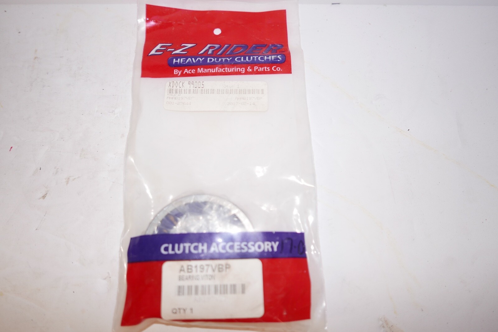 E-Z RIDER HEAVY DUTY CLUTCH BEARING AB197VBP 306SS
