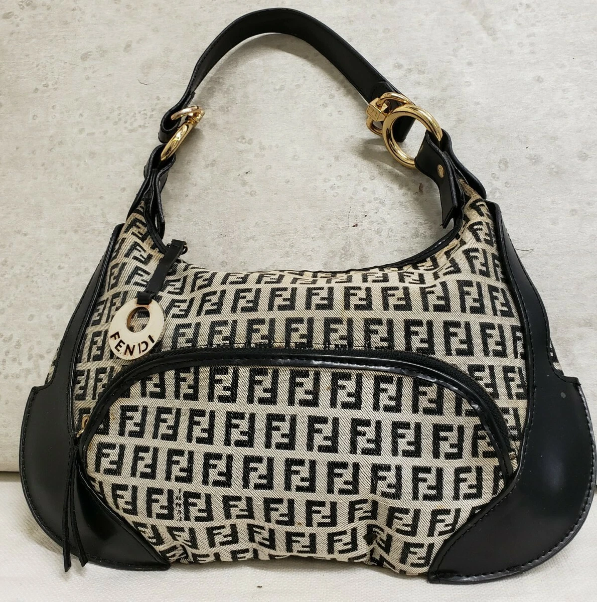 Fendi, Bags, Vintage Fendi Hobo Nylon Shoulder Bag