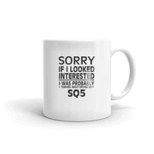 Thinking About Driving My SQ5 Tea Coffee Ceramic Mug Office Work Cup 
