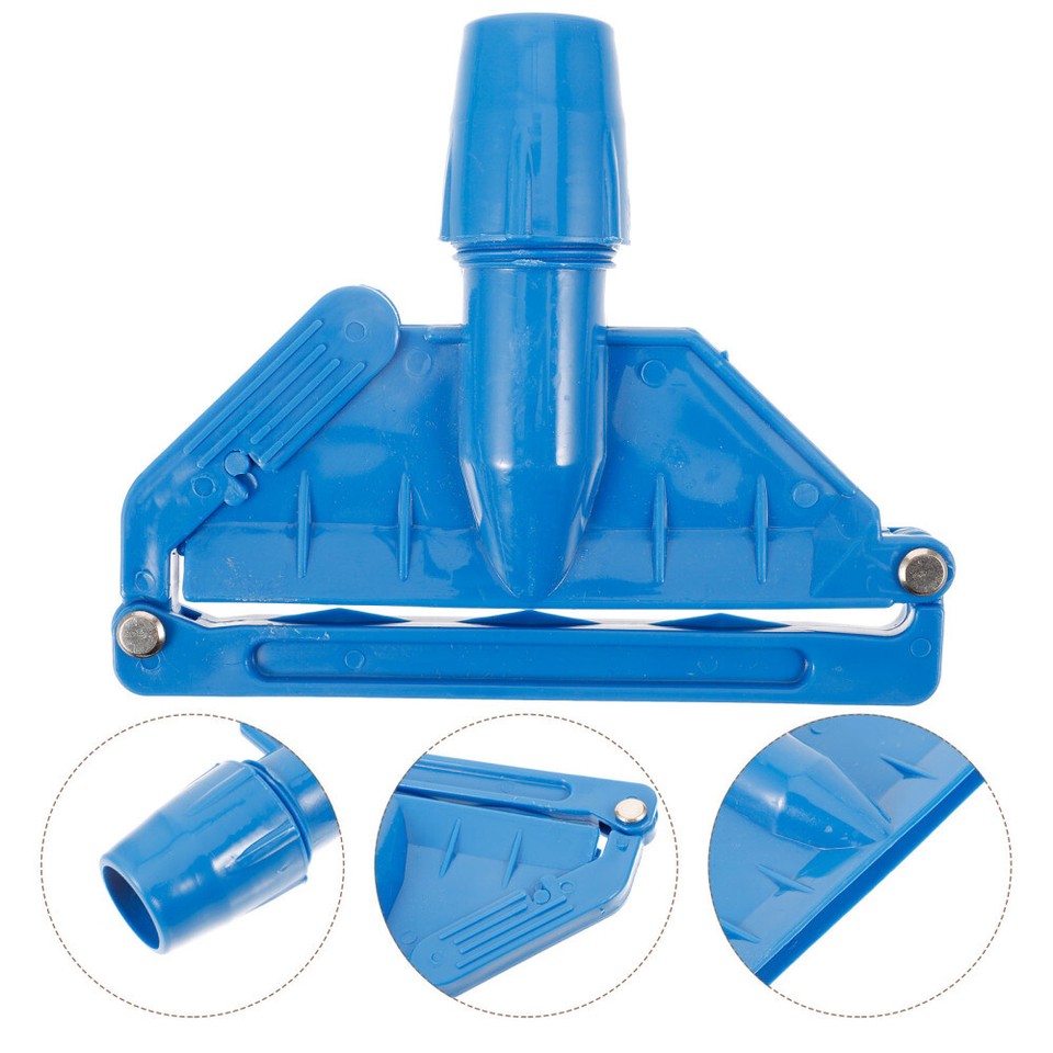 Mop Head Holder Mop Handle Replacement Mop Head Detachable Clip Mop