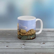 Canaletto: View of the Riva degli Schiavoni, Venice. Fine Art Mug. Ideal Gift