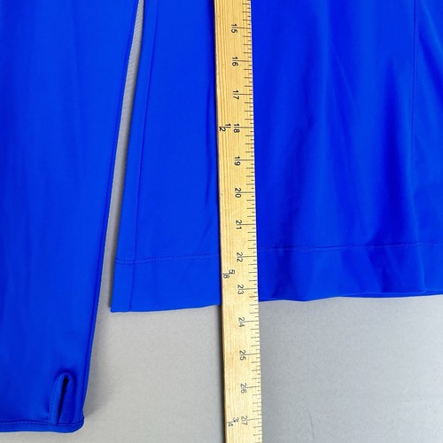 NO KA'OI Women's 00 Long Sleeve Shirt Hoodie Thumbholes Blue Sports Active New - Picture 11 of 11