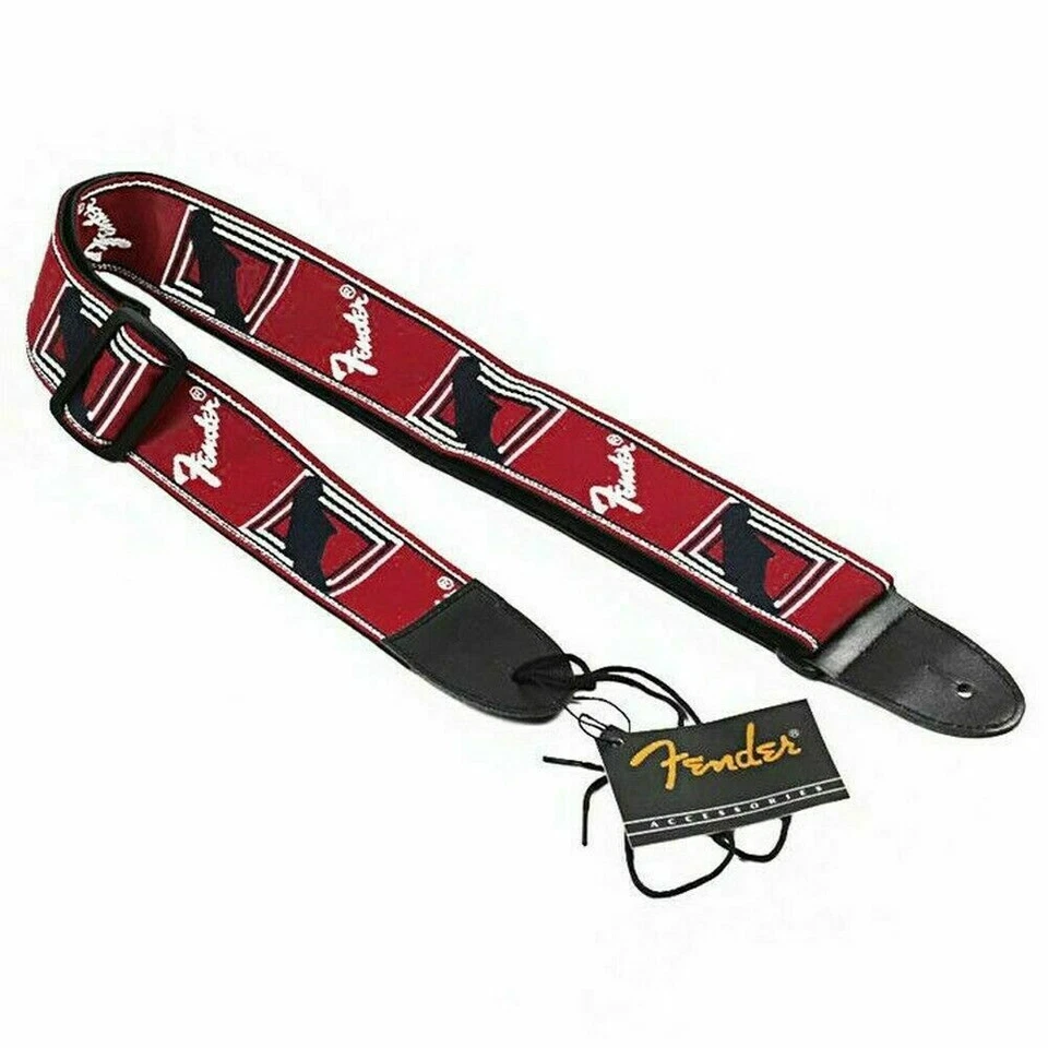 New Embroidered Guitar Strap Fender Straps Electric Acoustic Guitar Bass Ukulele - image 3 of 4