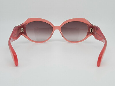 Badgley Mischka Sama Sofia Crystal Pink Gold Frame Grey Gradient Lens Sunglasses Sama Badgley Mischka Sofia Crystal Pink Gold Frame Grey  main image 4