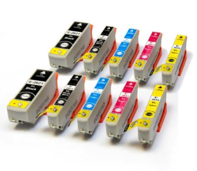 T26 x2 Komplettsets kompatible Tintenpatronen zum Ersetzen 26XL Eisbärentinte