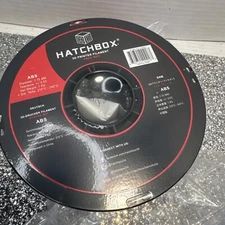 ABS 3D Printer Filament Hatchbox 1.75 MM 1 KG Red