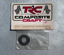 TRC Composite Craft RC Differential Drive Rings 4-Pack #5674 BRAND NEW