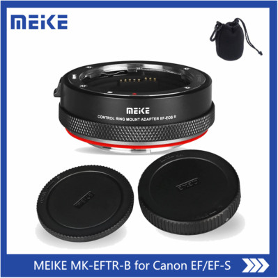 Adaptateur D'objectif MK-EFTR-B - Monture Canon EF/EF-S Vers RF, Avec Bague De Contrôle, Autofocus