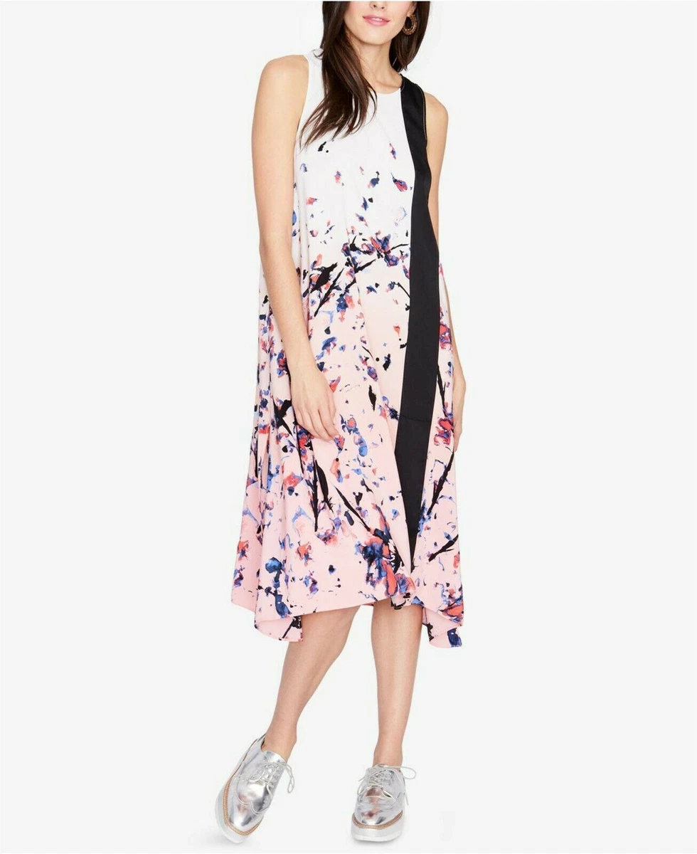 RACHEL ROY Printed Scarf Dress Blush Combo Size XS $119 - NWT 889177268488  | eBay