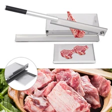 Heavy Duty Manual Meat Bone Cutter Chopper Chicken Cutting Machine with Blade US